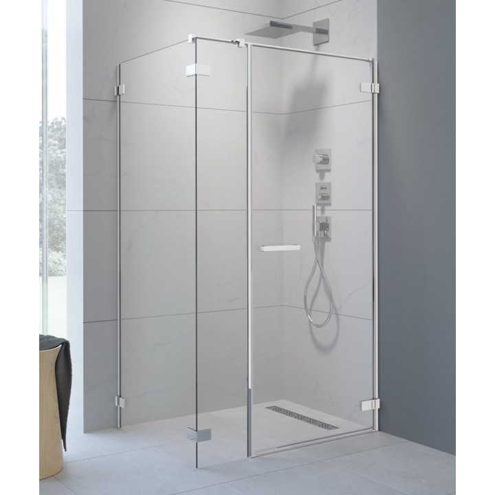 Radaway Arta KDS I front kabiny prawy 90x200cm chrom, szkło przejrzyste- sanitbuy.pl