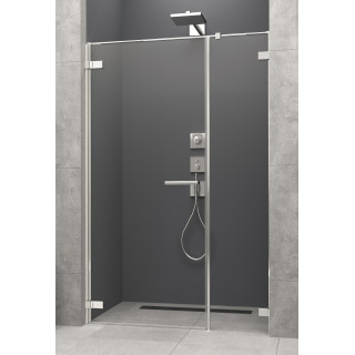Drzwi prysznicowe 100cm x 200cm ze ścianką stałą lewe Radaway Arta DWS- sanitbuy.pl