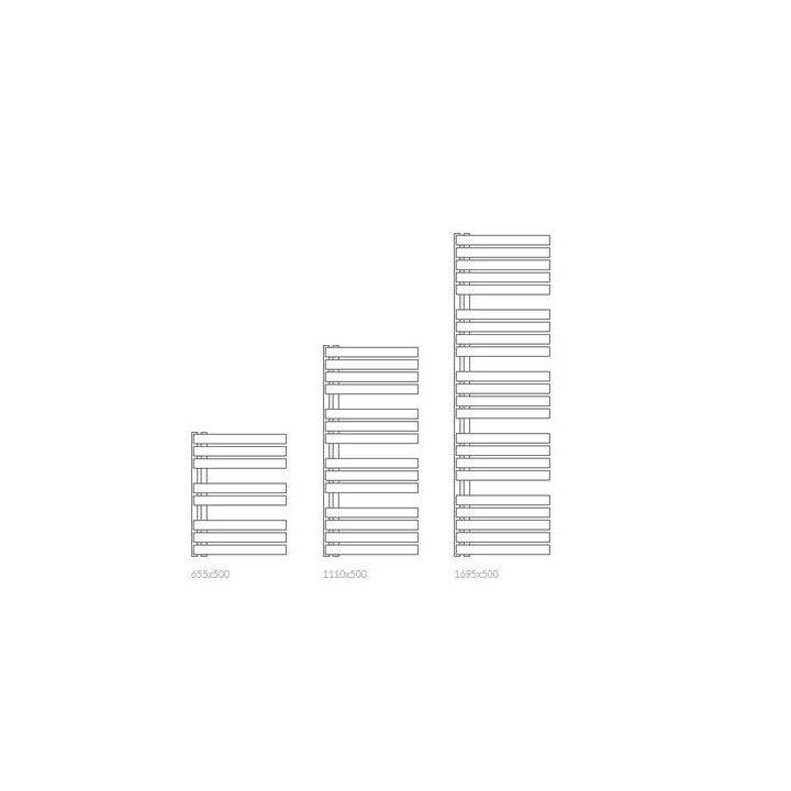 Grzejnik Terma Warp T 65,5x50 cm - kolor- sanitbuy.pl