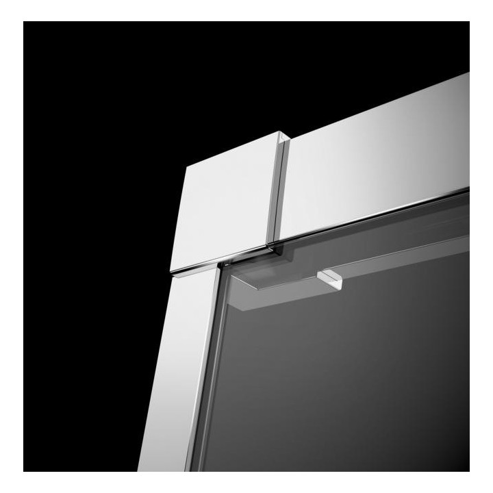 Kabina prysznicowa szkło przejrzyste chrom 80x80cm Radaway Idea KDD- sanitbuy.pl