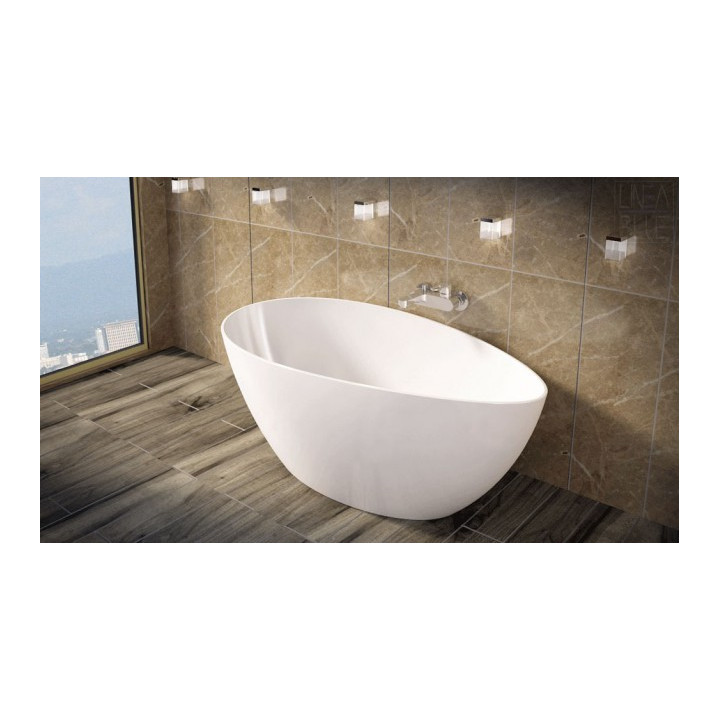 Wanna owalna 154x80cm bez przelewu Sanitti Tre 1540- sanitbuy.pl