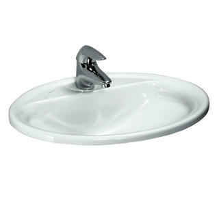 Umywalka blatowa 56x44cm z otworem na baterię, biała Laufen Pro B- sanitbuy.pl