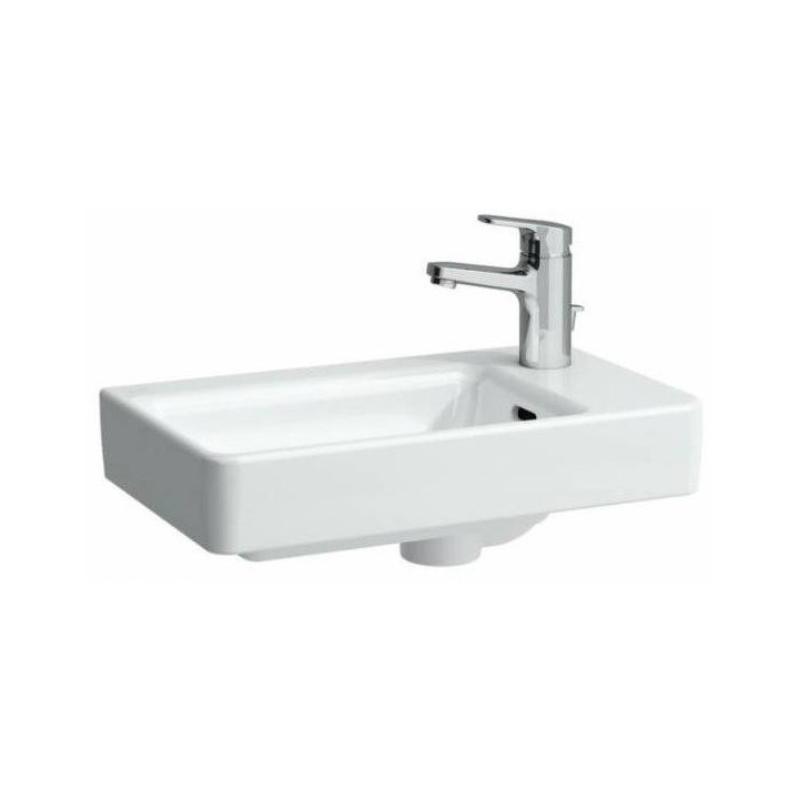 Umywalka ścienna 48x28cm z otworem na baterię po prawej stronie, biała Laufen Pro S- sanitbuy.pl