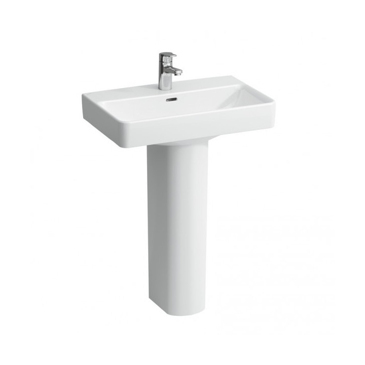 Umywalka ścienna 600 x 380 mm z otworem na baterię biała Laufen Pro S- sanitbuy.pl