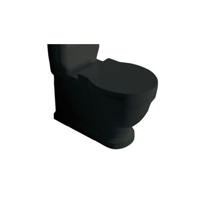  Miska kompaktowa lejowa 68x38cm, z odpływem uniwersalnym, czarna Galassia Ethos- sanitbuy.pl