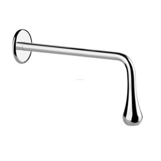 Wylewka ścienna 200mm Gessi Goccia czarny mat- sanitbuy.pl